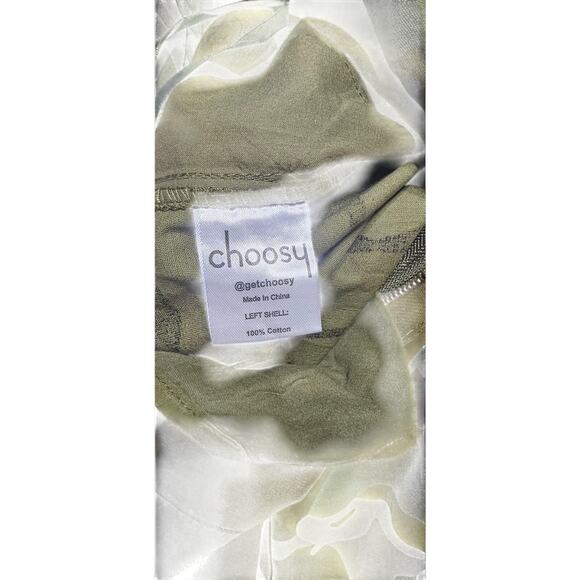 Split-style leg cargo type pants - Picture 7 of 8